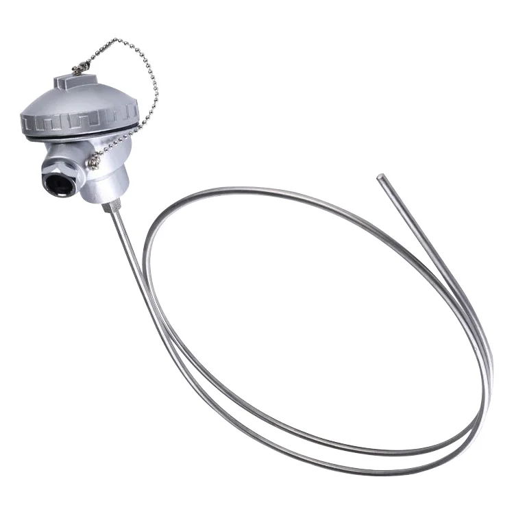 Manufacturers Supply Sheathed Thermocouple WRN-230 Thermal Resistance K Thermocouple Pt100 Temperature Measuring Rod Wholesale