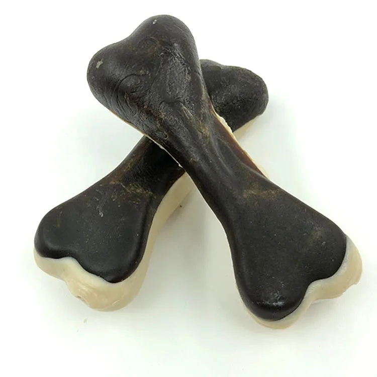 Бесплатные жевательные палочки для перекуса гантели с двойной костью