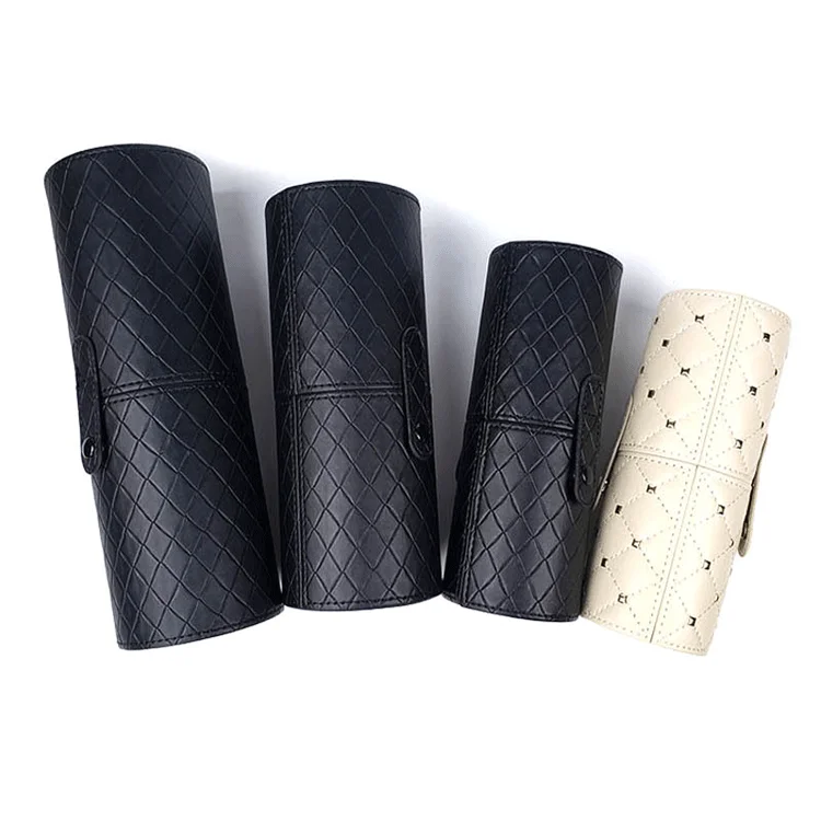New Cosmetic Packaging Box Stand up Bag Makeup Brush Case Cylinder