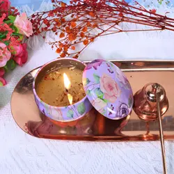 Aromatherapy candle soybean wax 3.5oz creative hand gift