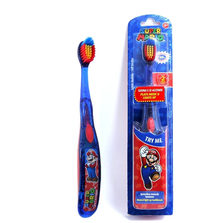 Dental Care Oral Hygiene Products Colorful LED Kids Electric Music Toothbrush Dupont Tynex sonic kids toothbrush