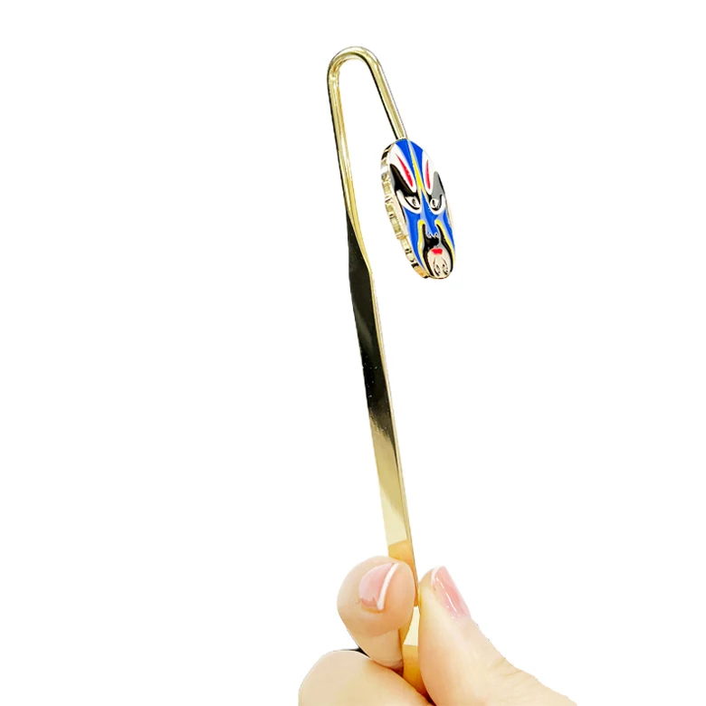 Персонализированная металлическая Позолоченная серебряная Закладка, эмалированная книжная папка, крючок, книжные маркеры, креативные канцелярские принадлежности