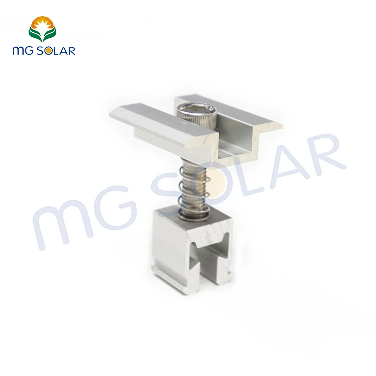 Solar Mounting Accessories Wholesale Solar Penal F30/35/40 Mid clamp solar ground clamp Kit for solar mount