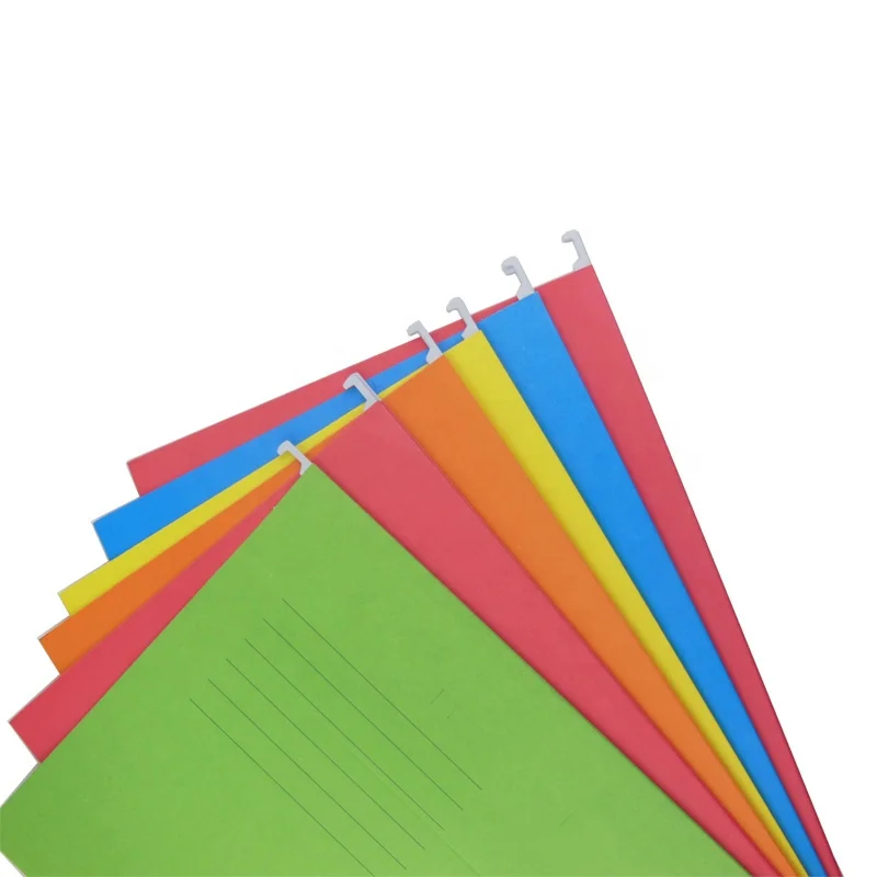 Eco-friendly and reusable customized a4 size paper suspension document classification holder