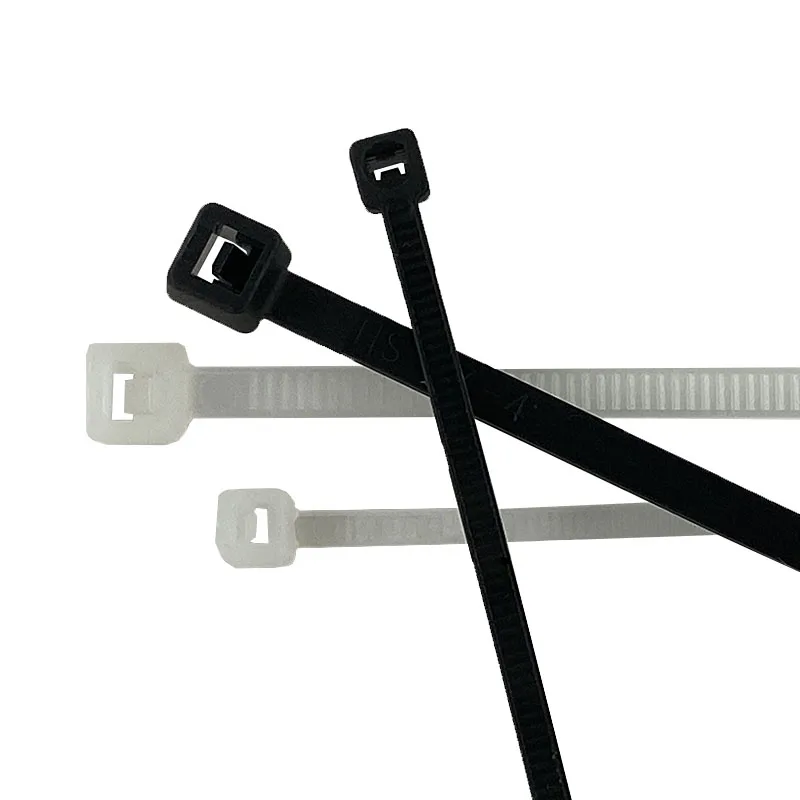 Good Reputation Custom Best Price Factory Self Locking Nylon Cable Ties Plastic Tie Straps
