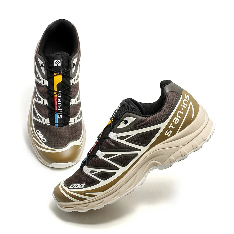 Factory Wholesale 2025 Hot Selling TPR Wear-resistant Anti-slip Sole Sneakers Outdoor Hiking Shoes Mesh Breathable Running Shoes