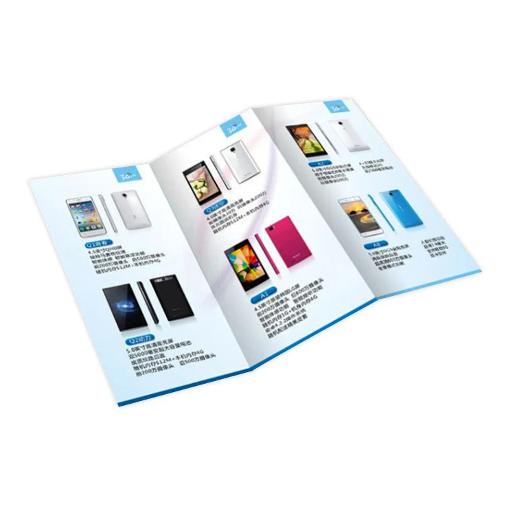 Wholesale High Quality Custom A4 Printing Catalog Flyers Leaflet