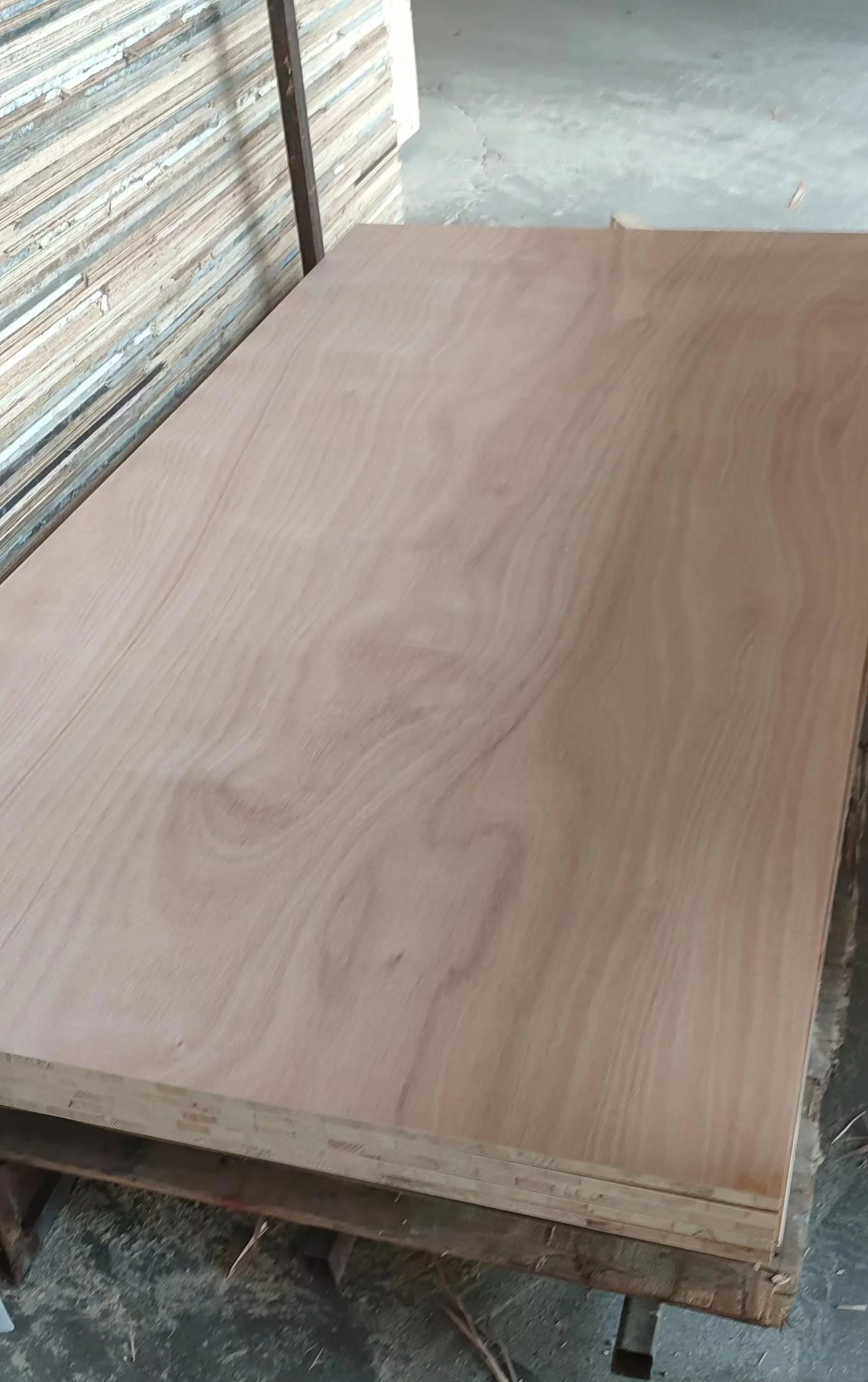 Hot selling pine core block board with okoume veneer face