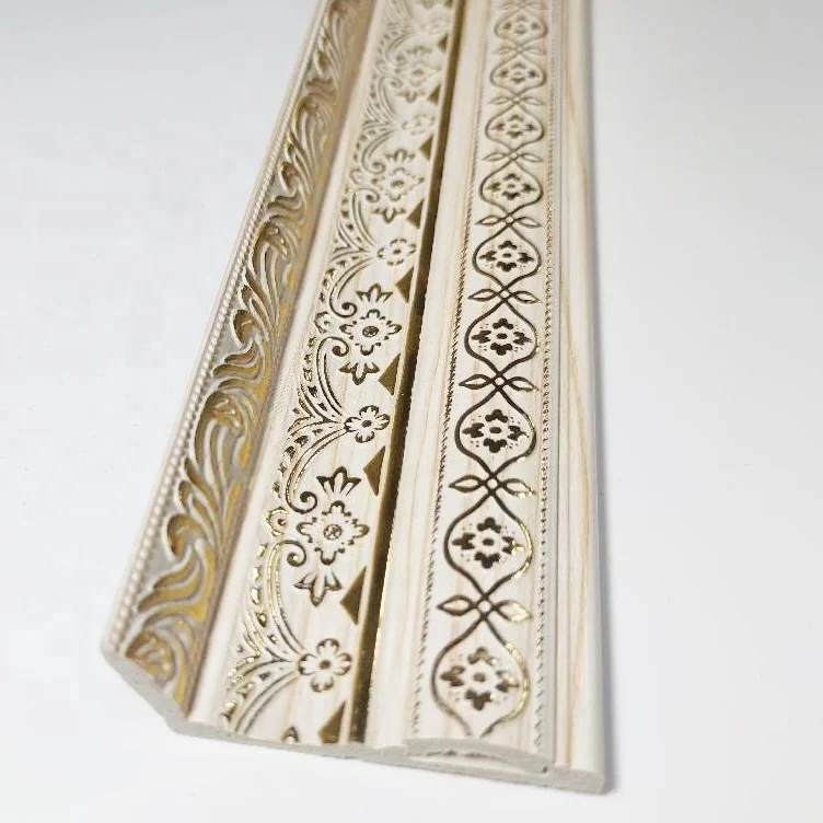 Hot Selling Wholesale New Style Artistic Moulding Line PS Decorative Ceiling Cornice for Home