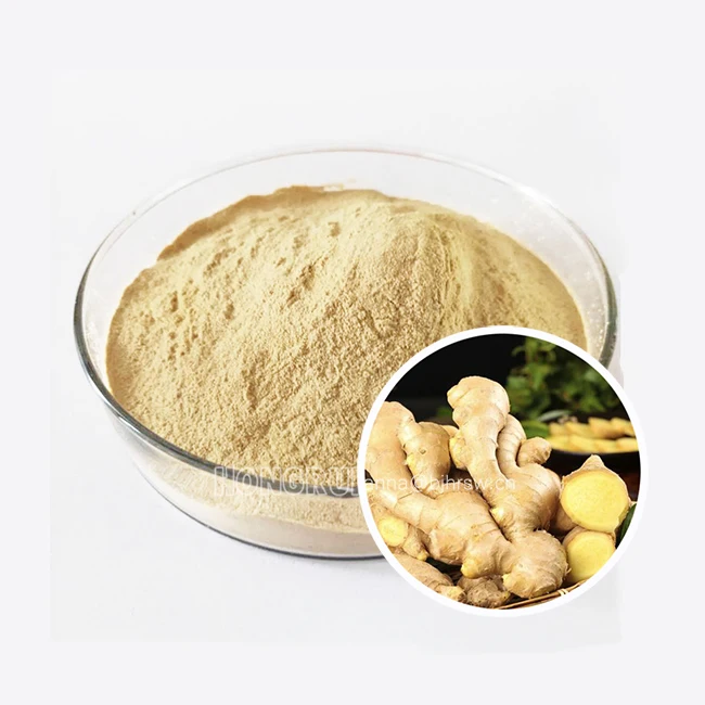 Натуральный корень зингибера лекарственного 1-10% порошок экстракта имбиря 5% имбиря