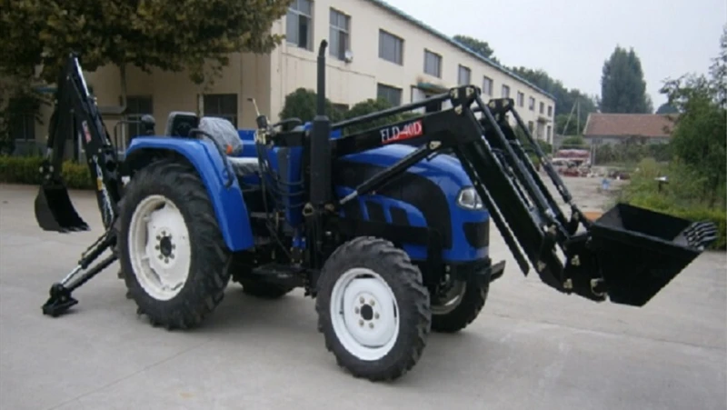 Cheap Low fuel consumption diesel-powered four-wheel drive 70hp agricultural field cultivator tractor