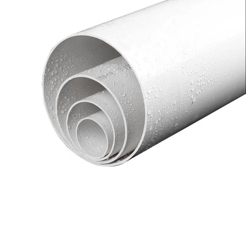 Высокое качество H010 DN200mm-800mm типа ПВХ-u дренажная труба для водоснабжения и слива