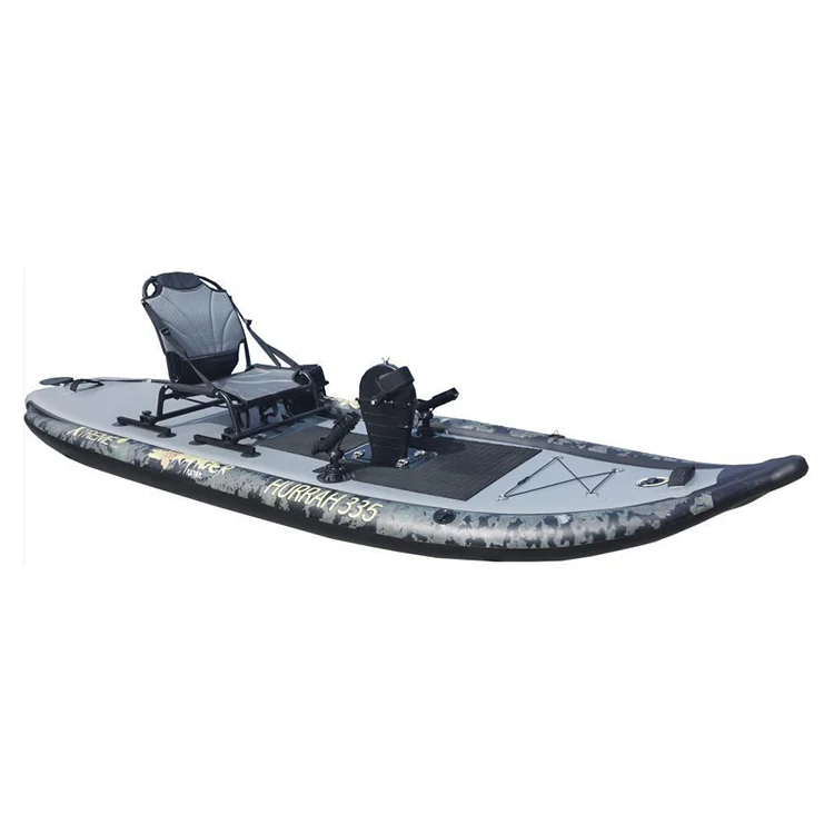 Professional  Surf Travel Kayak  Pedales1 Person Foot Paddle Boat Canoe For Water Sports