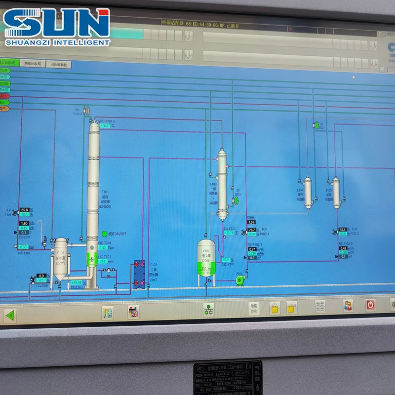 Solvent Recovery Machine Distillation Evaporation System For Alcohol