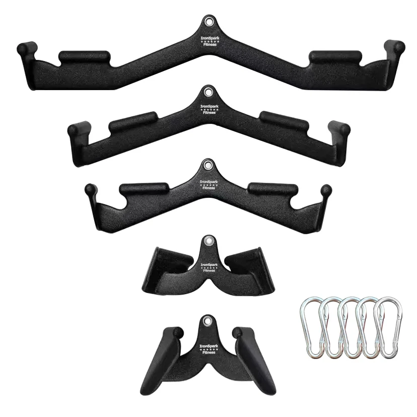 GYM High Pull Down Rowing Accessories Fitness Equipment Pull Handle Mag Grips for Back Stretching Exercise