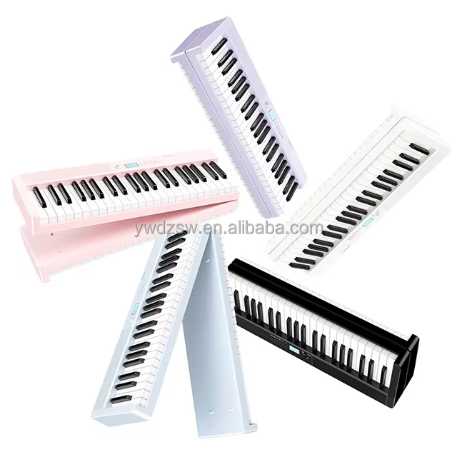 Теренс V30 поддержка Midi Usb интерфейс Bluetooth складной 88 клавиши фортепианная клавиатура полноразмерное полувесное складное пианино
