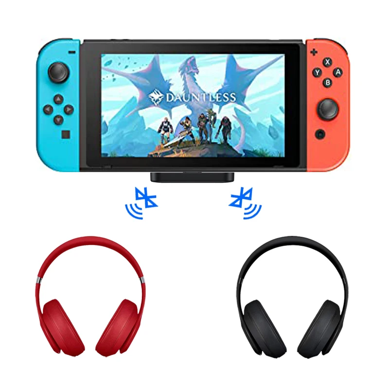 Беспроводной аудио передатчик для Switch Lite PS4 PS5 PC TV BT5.1 Bluetooth адаптер с низкой задержкой совместимые Airpods