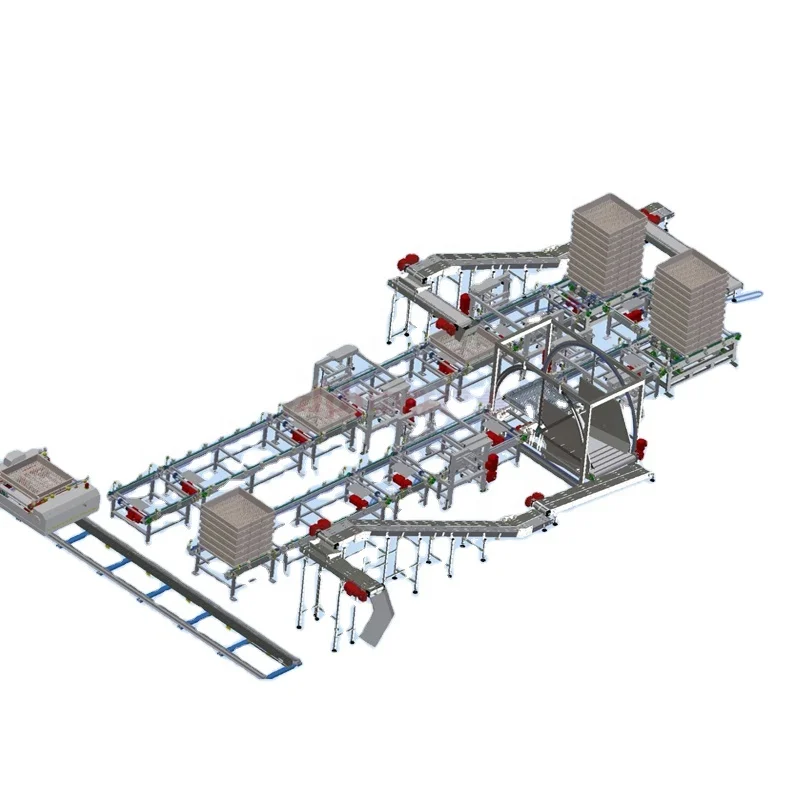 ZLPH Customized Automatic Production Line Retort Machine Loading and Unloading System for Canned Package Food/Beverage