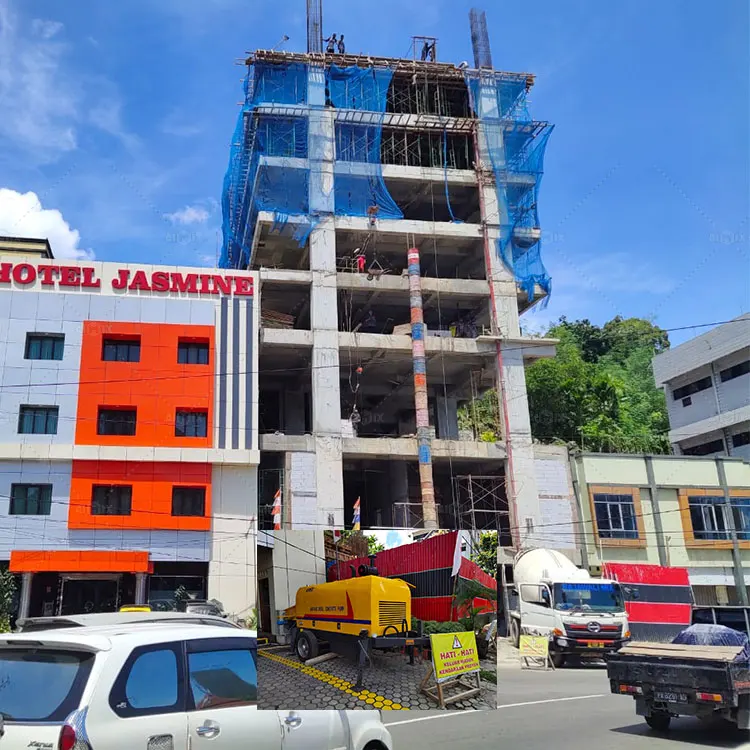 Aimix 30CBM 40CBM 60CBM 80CBM 90CBM New Rotary Concrete Pumping Machine