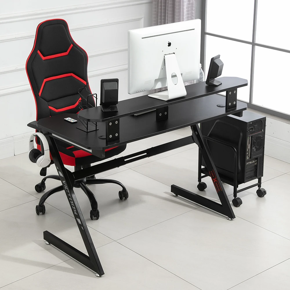 
New Design Space Saving Rgb PC Gaming Table For Professional Gamer 