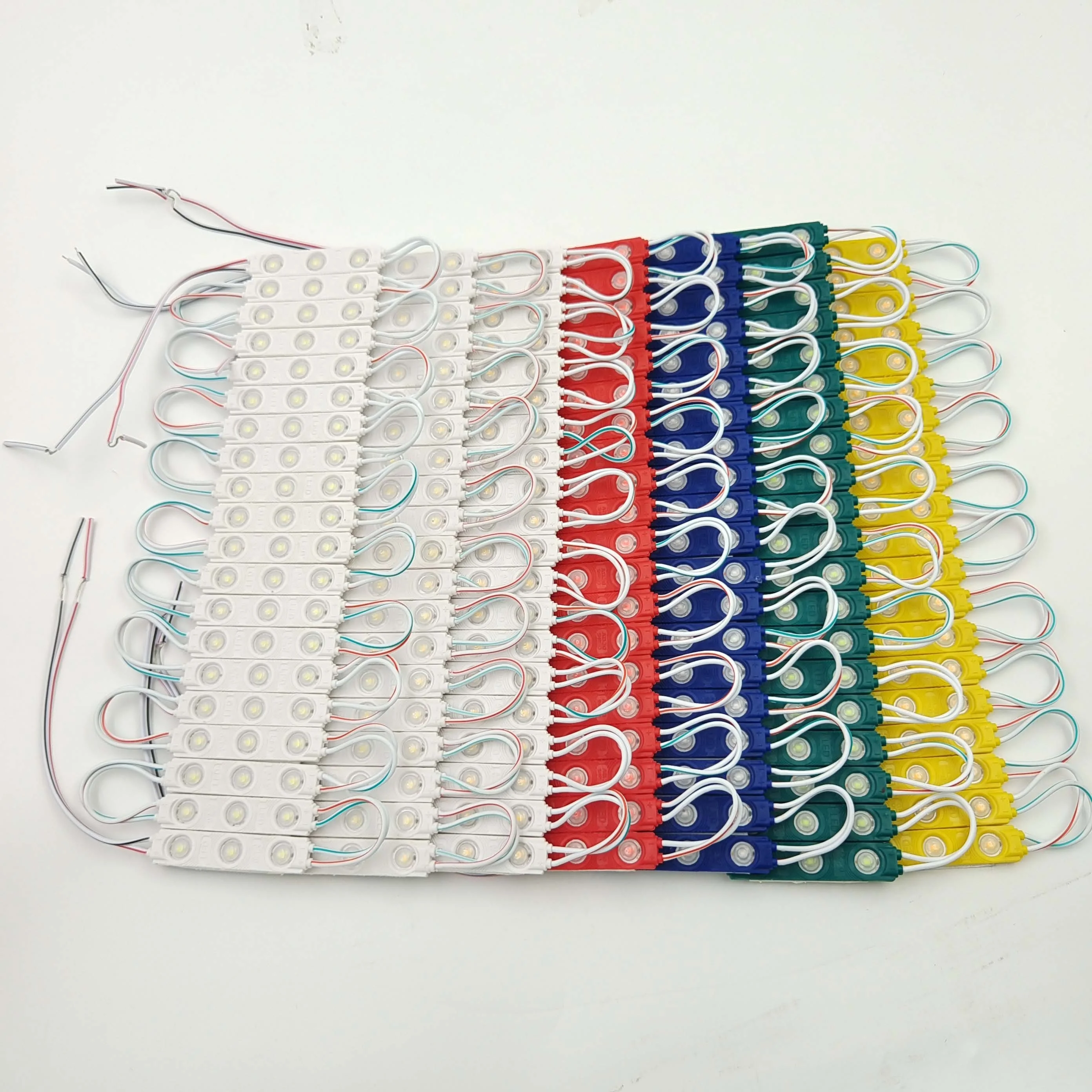 8 Mini Led Injection module 6011 6013  12v 3leds 1.5W Channel Blister Letters Advertising box outdoor smd 2835 led