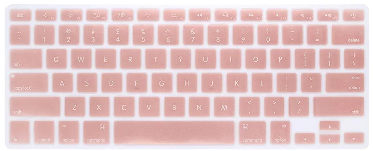 Custom Language Printing US Version for Macbook 11 13 16 inches Laptop Silicone Keyboard Cover Film