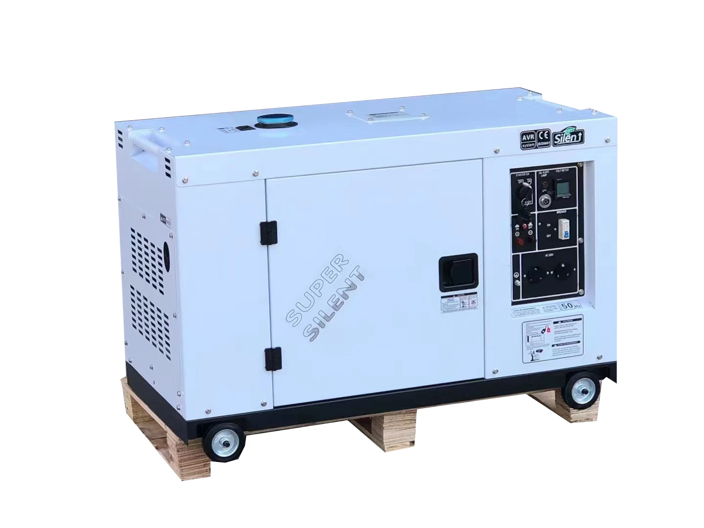 Горячая Распродажа супер тихий генератор 10000 Вт AVR 10 кВт 12 кВА бесшумный