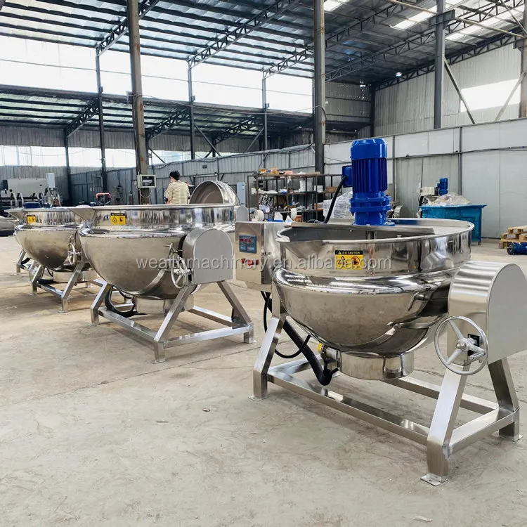 Automatic noodle cooking machine/ cooker pot/ water jacketed kettle