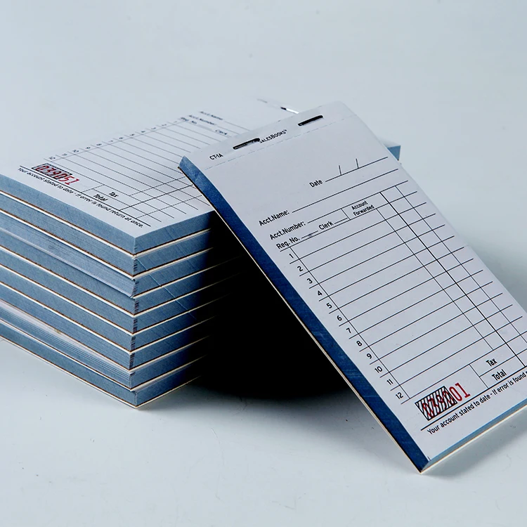 CT-1A Good Sale White  Color Guest Check Waiter Pads For Sale