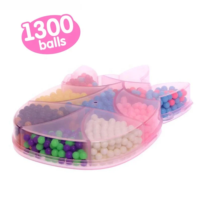 Mosaic for kids Aqua Dots Mosaic craft Unicorn with box Educational toys for children Water Beads