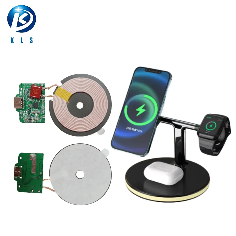 Fast Charging Wireless Charger PCBA Circuit Board Power Bank PCB Board Factory ru 94v0 PCB Printed Circuit Board Service