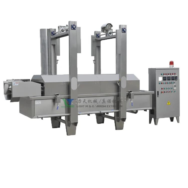 Gas Or Electric Heating Automatic Peanuts Seeds Almond Roaster Batch Frying Machine Frying Fried Chestnuts Nuts Machine