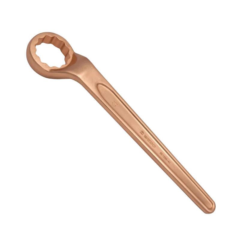 WEDO ATEX Non-Sparking Single Box Offset Wrench Aluminium Bronze or Beryllium Copper BAM/FM/GS/ISO/OHSAS Certificate