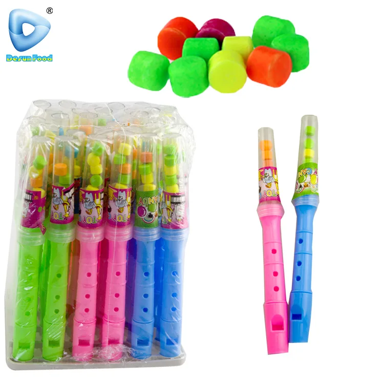 Лидер продаж красочные пластиковые свистки для флейты игрушки и конфеты
