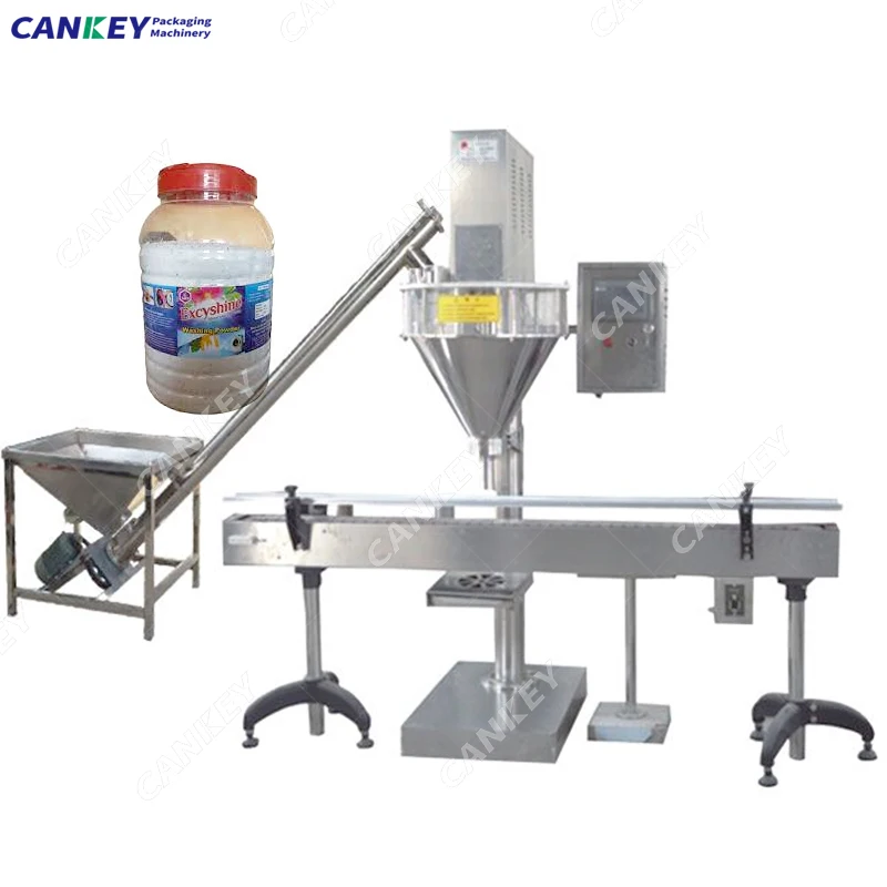 100G Okra Lime Powder Filing Spice Bottle Filling And Packing Machine