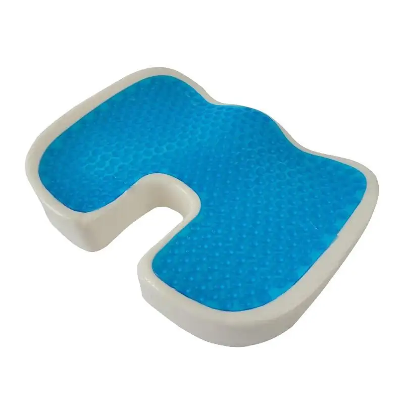 Non-Slip Orthopedic Gel Memory Foam Coccyx Orthopedic Office Therapeutic Chair Pad Car Seat Cushion Memory Foam Seat Cushion
