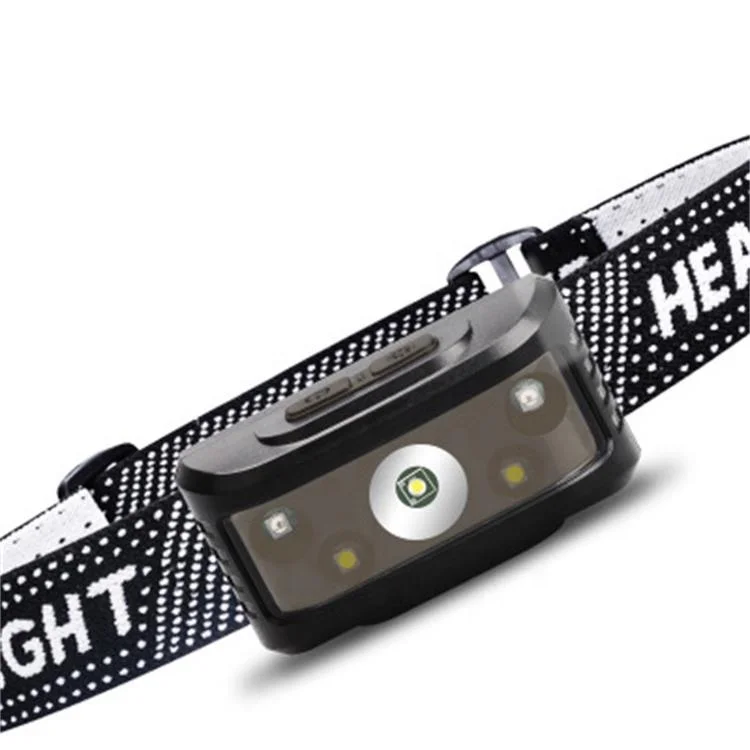 
USB Rechargeable Super Bright Battery Powered High Quality IPX6 Waterproof led Headlamp for Running Camping Hiking 