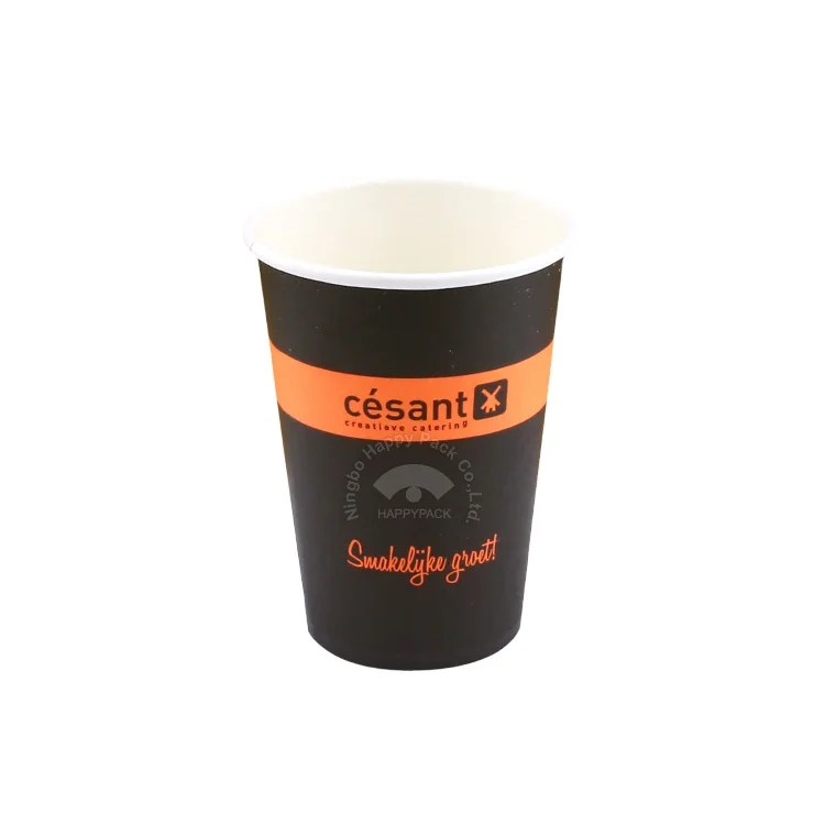 Custom Color Logo Wholesale disposable Single Wall Cup Vending 7oz hot coffee paper cup
