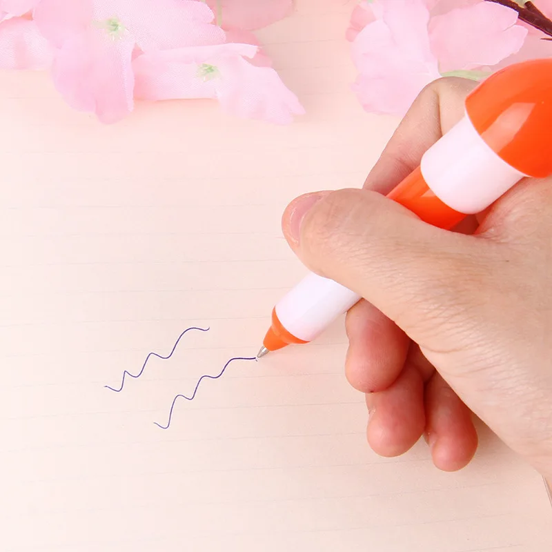 Elementary School student cartoon airplane telescopic ballpoint pen children cute ballpoint pen with ballpoint pen student gift