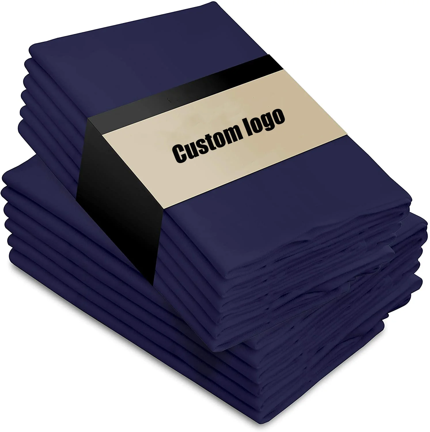 reusable custom kitchen dinner christmas restaurant party wedding cotton cloth table napkins