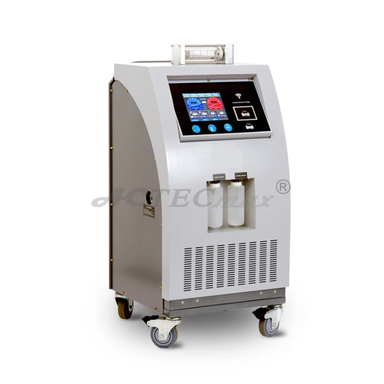 New designed car a c auto gas ac r134a refrigerant flush recycling recharging recovery machine