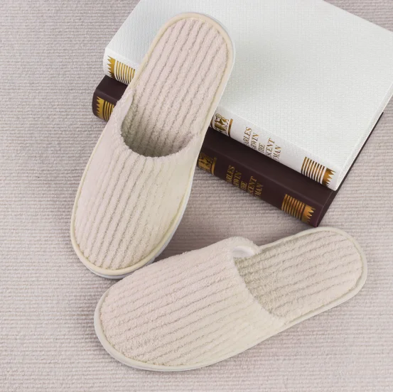 Perfect workmanship nice-looking various types comfortable white disposable hotel slippers for spa