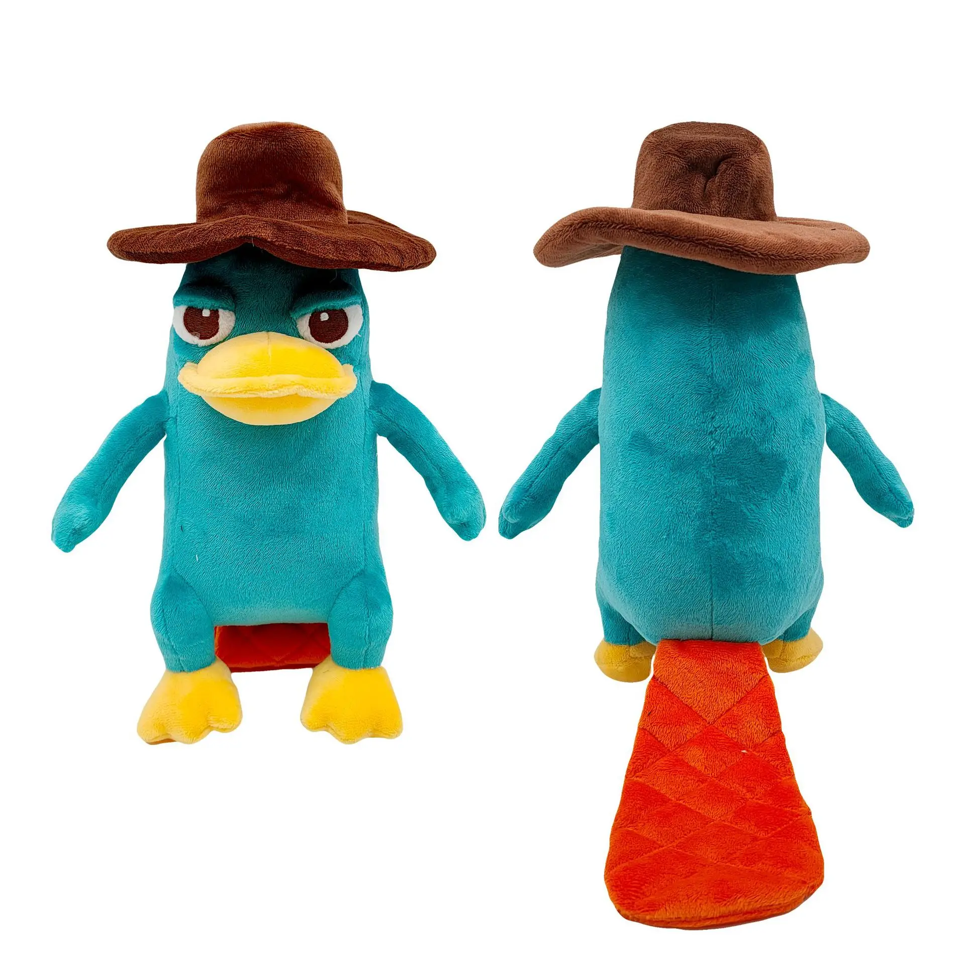 Perry the Platypus Plush Toy 25cm Cartoon Cotton Animals Stuffed Soft Toy Christmas Birthday Gift Baby Toy
