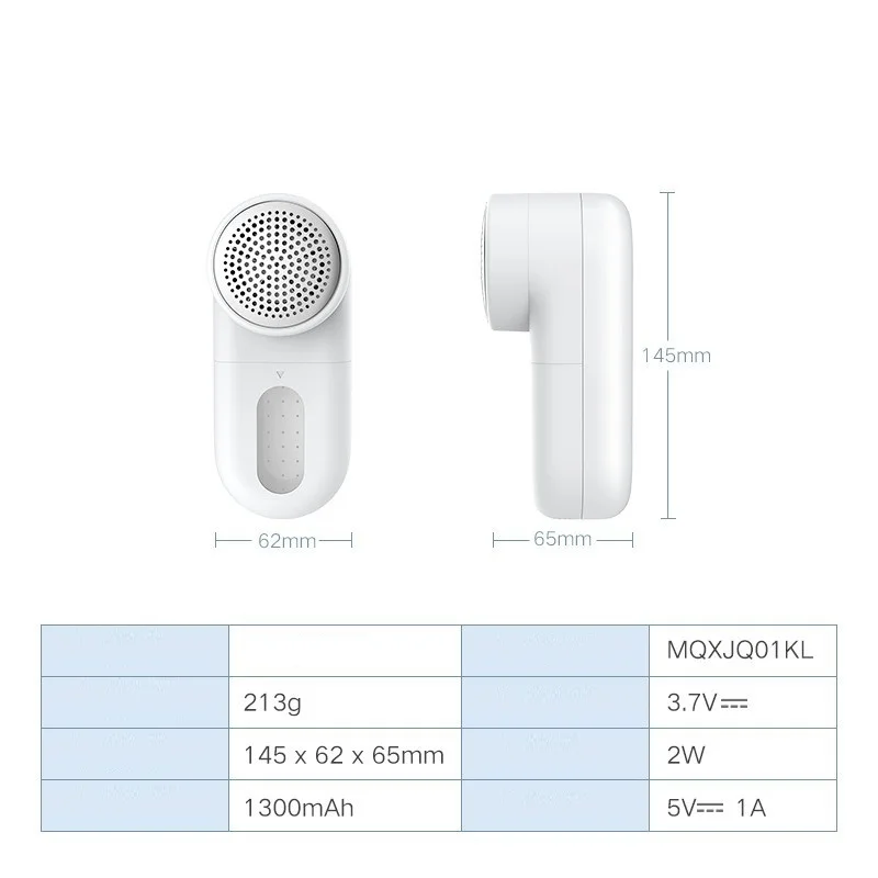 Portable New Lint Remover Rechargeable Cloth Fabric Shaver Fluff Pellet Remove Machine For Clothes Sweater W23-528