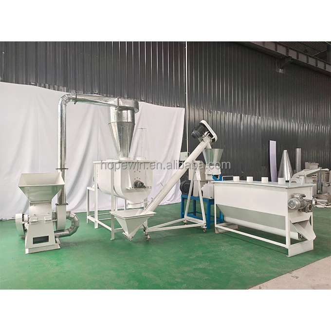 Best Selling Alfalfa Granule Production Line Conveyor Machine Alfalfa Pellet Making Machine