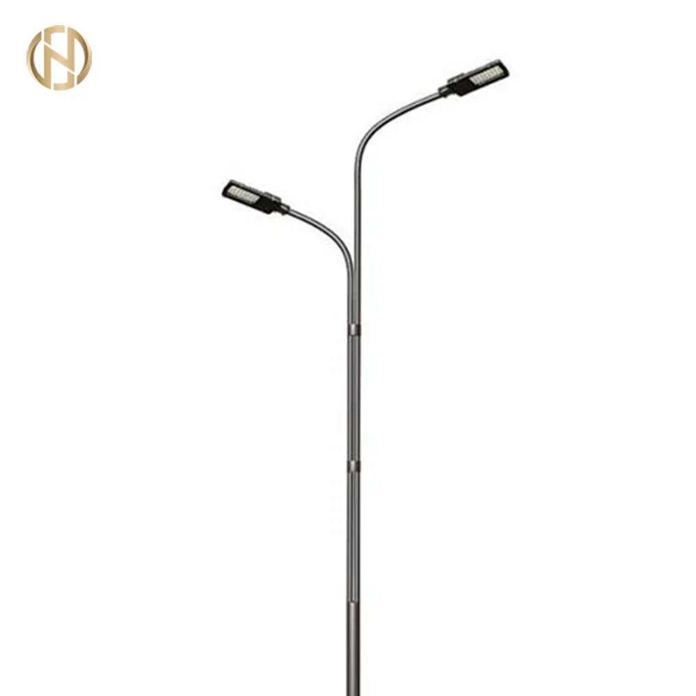 High Quality Galvanized LED  Lamp Post and Street Lighting  Pole for Road and Highway