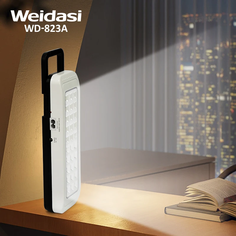Weidasi оптовая продажа широко используемая портативная аварийная лампа для зарядки перезаряжаемая светодиодная кемпинга туристической палатки