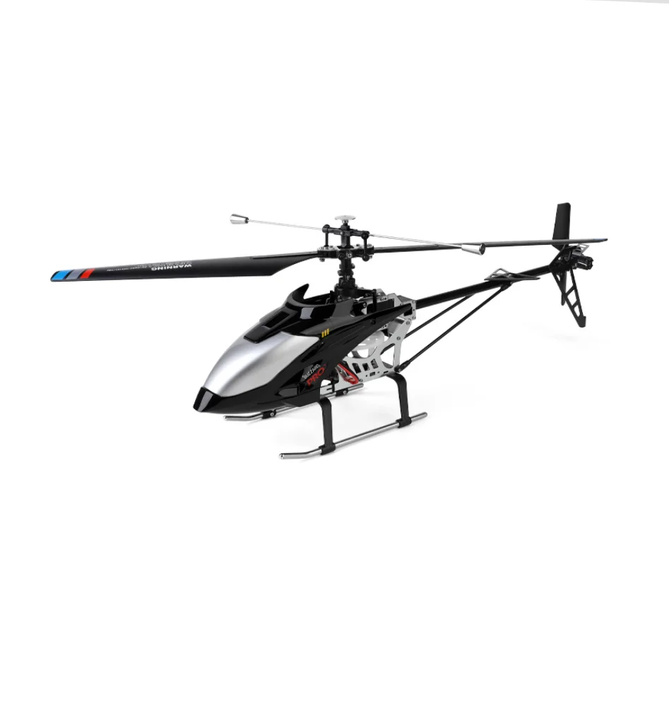 HOSHI WLtoys V913-A Радиоуправляемый вертолет 4CH 2 4G одиночный пропеллер бесщеточный мотор удержания высоты черный 55 см USB заряд против WL915-A C190
