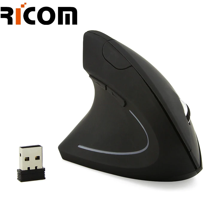  Новинка 2022 Электронная оптическая USB Беспроводная мышь специального дизайна Вертикальная Эргономичная игровая
