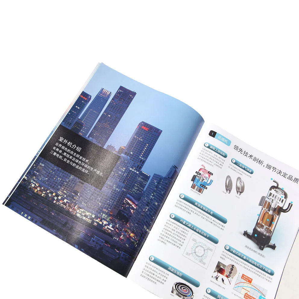 
A4 Custom Cheap High Quality Professional Art Paper Catalogue Printing 